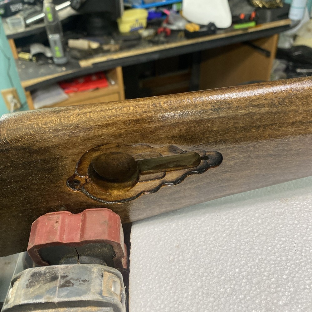 CVA Hawken Maple Muzzleloader Stock 1-0” Barrel Channel.