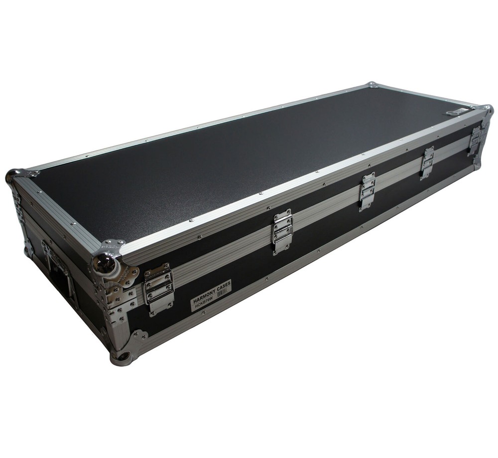 Harmony Cases HCKB76W Flight Rolling ATA Hard Custom Case for 76 Note Keyboard