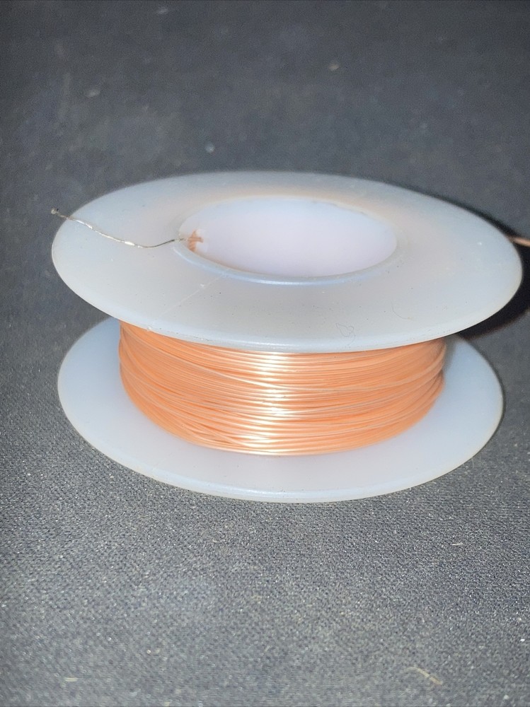 30 AWG Solid Kynar Wire UL1423  Orange 100 ft  Spool