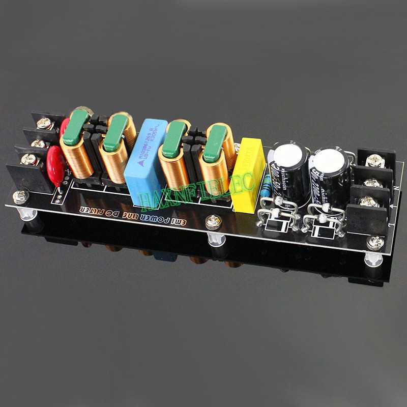 15A EMI Power Filter High Frequency Filtering Module DC Component Power Purifier