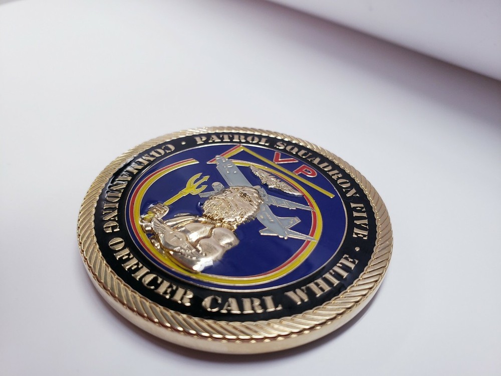 Patrol Squadron Five "Commanding Officer Carl White" Challenge Coin