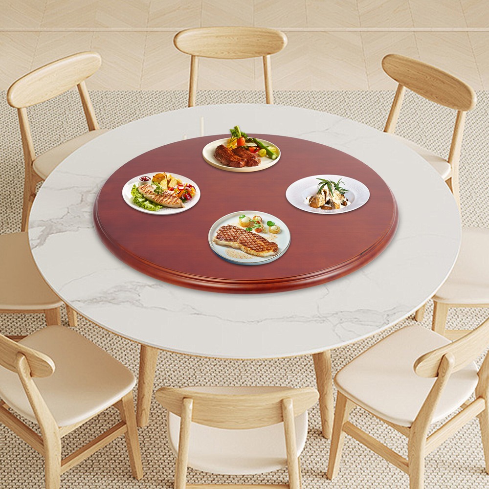 70cm Dining Table Turntable, Rotating Serving Tray, Round Tabletop Serving Plate