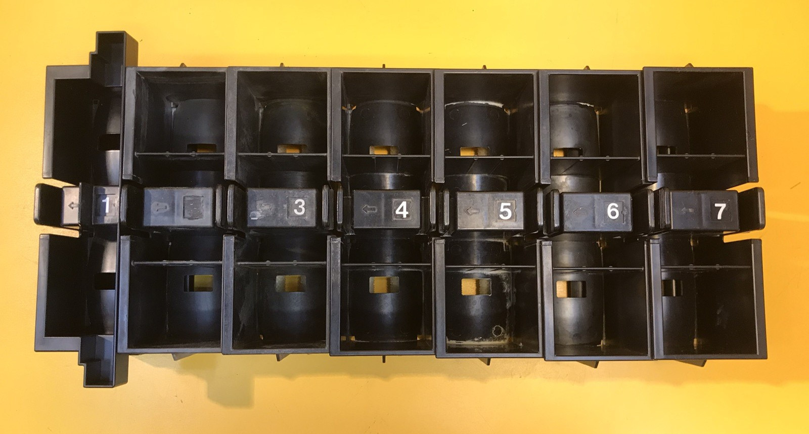 Noritsu QSF V-30 Film Processor Crossover Guides #'s 1- 7  V-50, V-100  Used