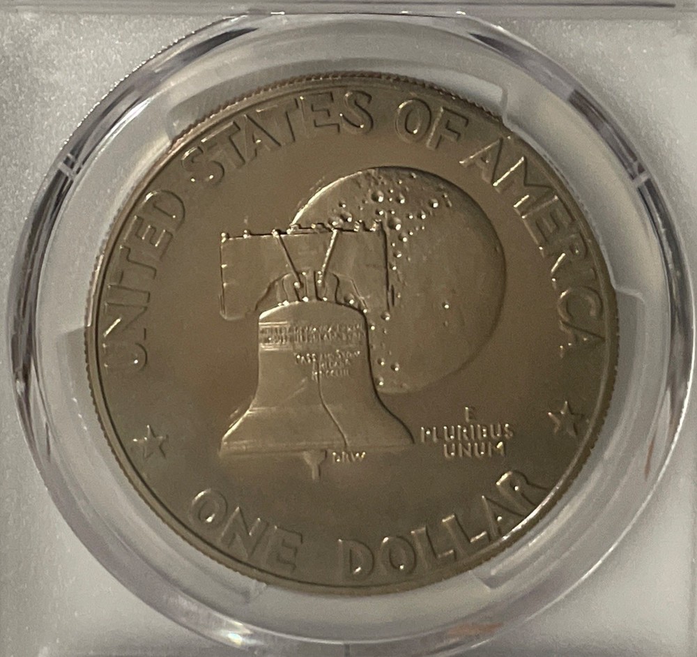 PCGS 1976-S $1 Clad Type 1 Proof Eisenhower Dollar (PR67)