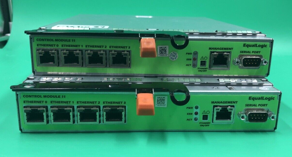 Dell HRT01 EqualLogic Type 11 Controller Module E09M (Lot of 2)