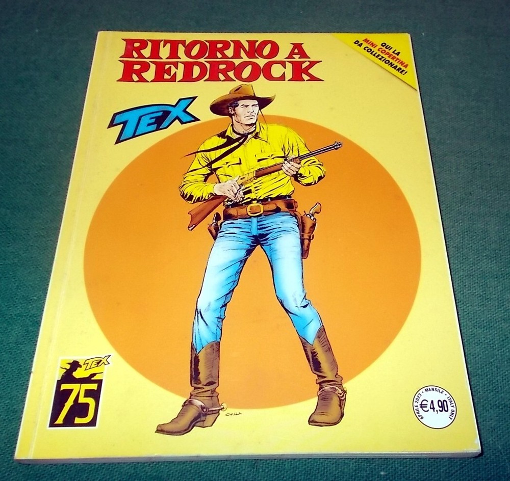 Unpublished TEX No. 750 Bonelli Editions 2023