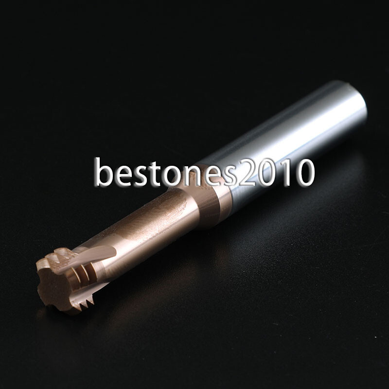 Solid Carbide Thread Mill m2*0.4 HRC68 Carbide Thread Mill m2 P0.4 1pcs