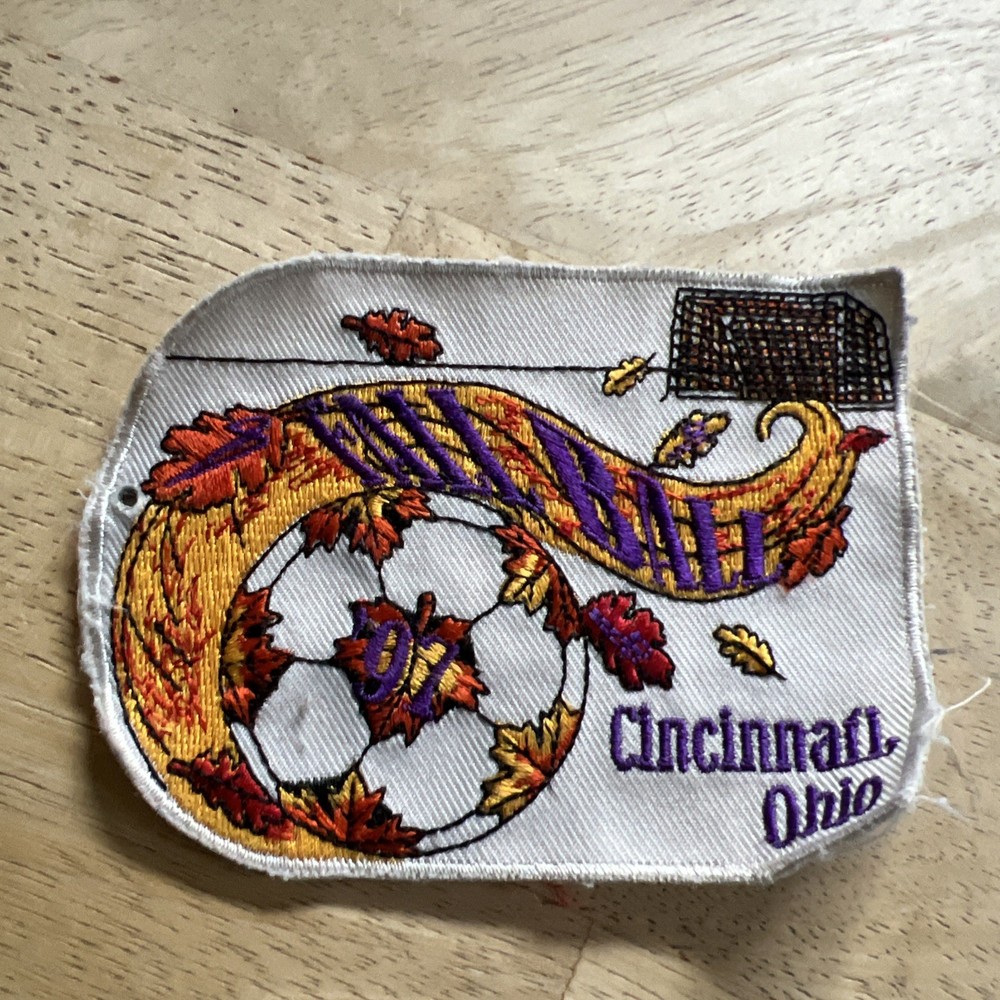 Vintage 1997 fall ball Cincinnati Ohio patch