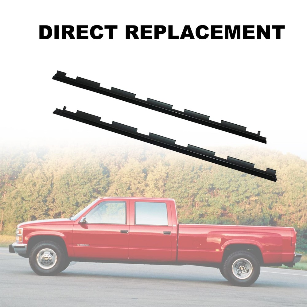 Weatherstrip Front Driver & Passenger Outer Window Sweep Seal Compatible with 19