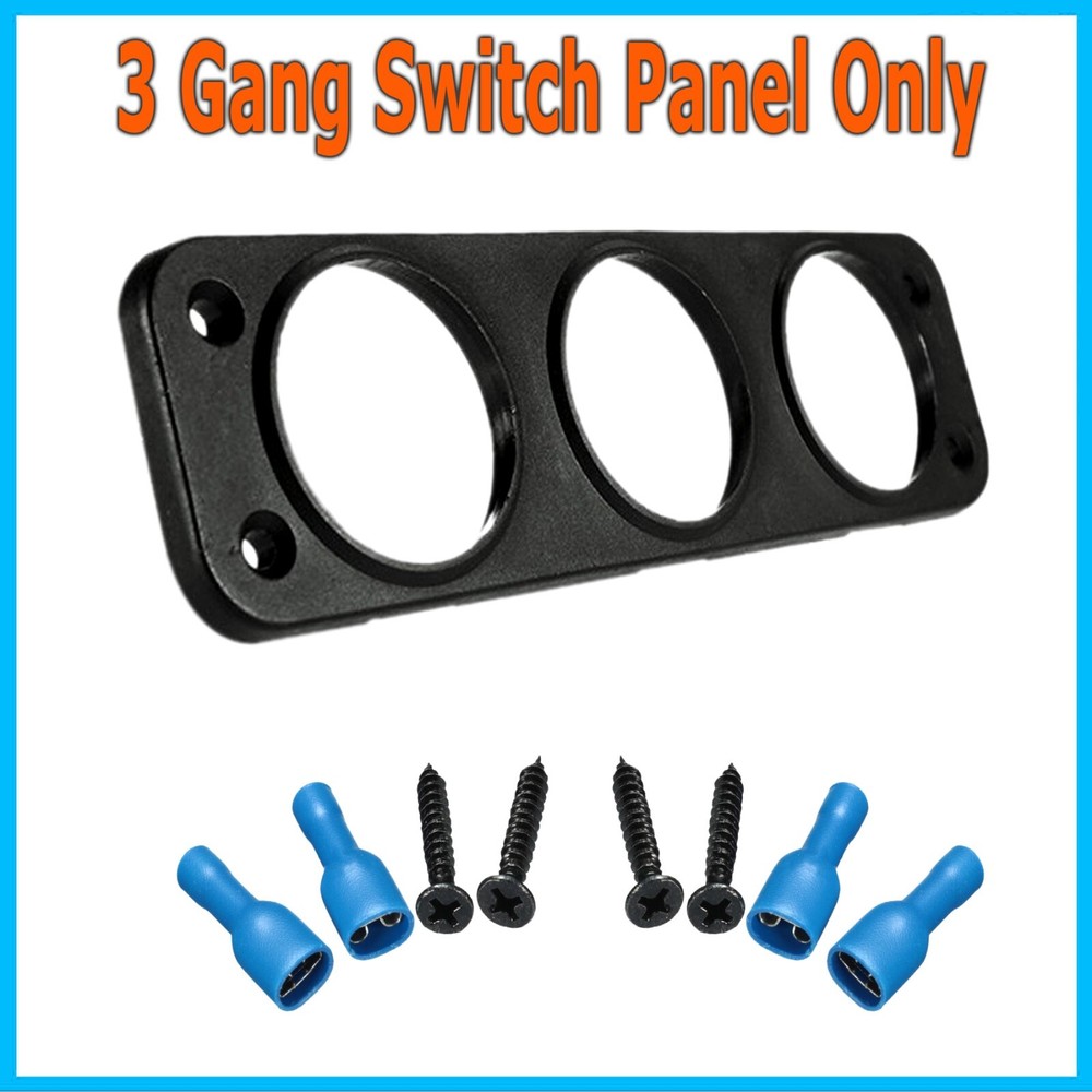3 Hole Flat Panel Base USB Socket/Voltmeter/Power Socket Holder Car for Frentaly