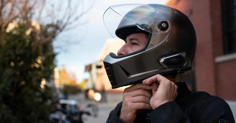 Sena 50R HD Motorcycle Bluetooth Communication System Mesh Intercom Single Pack