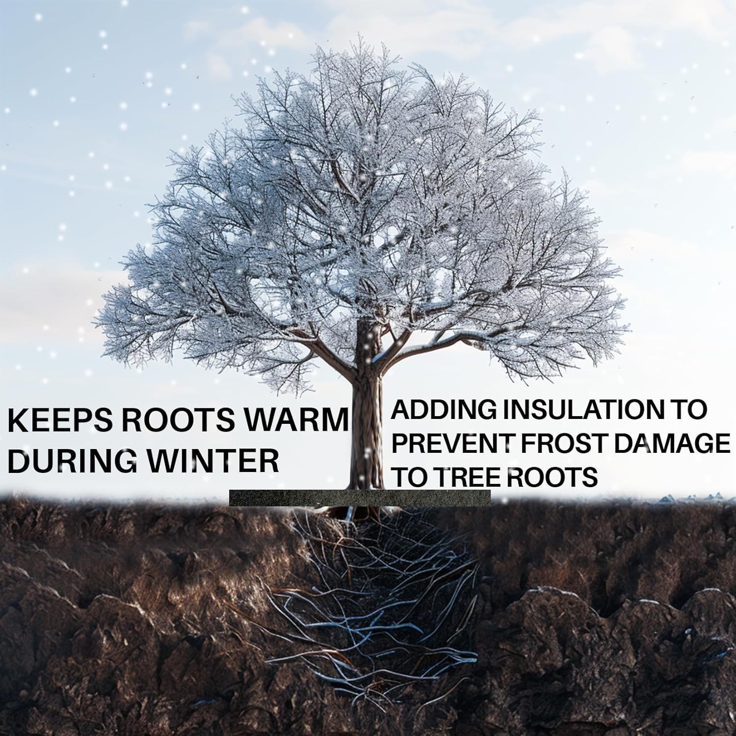 14PCS Tree Ring Mulch Mat Weed Barrier Root Protector Non-Woven Landscape Pad