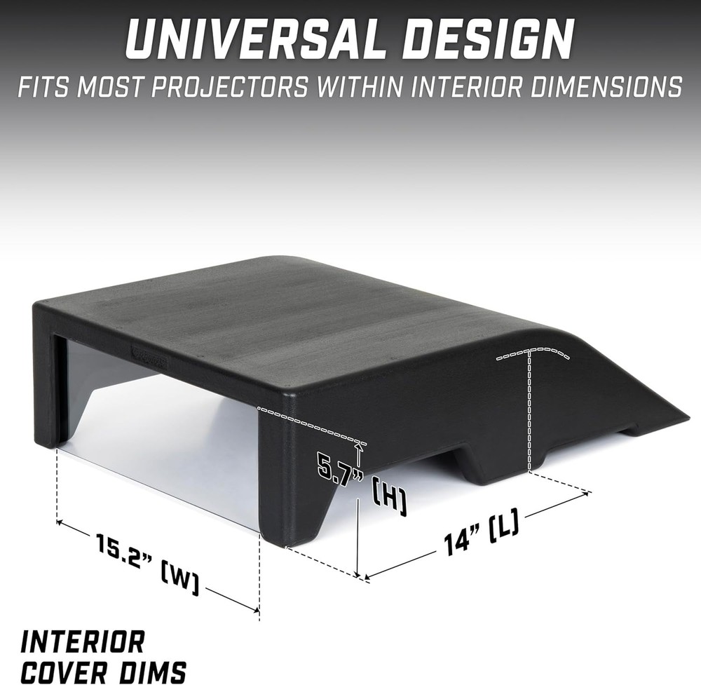 Sophisticated Floor Projector Cover for LED Golf Simulators – No Assembly Needed