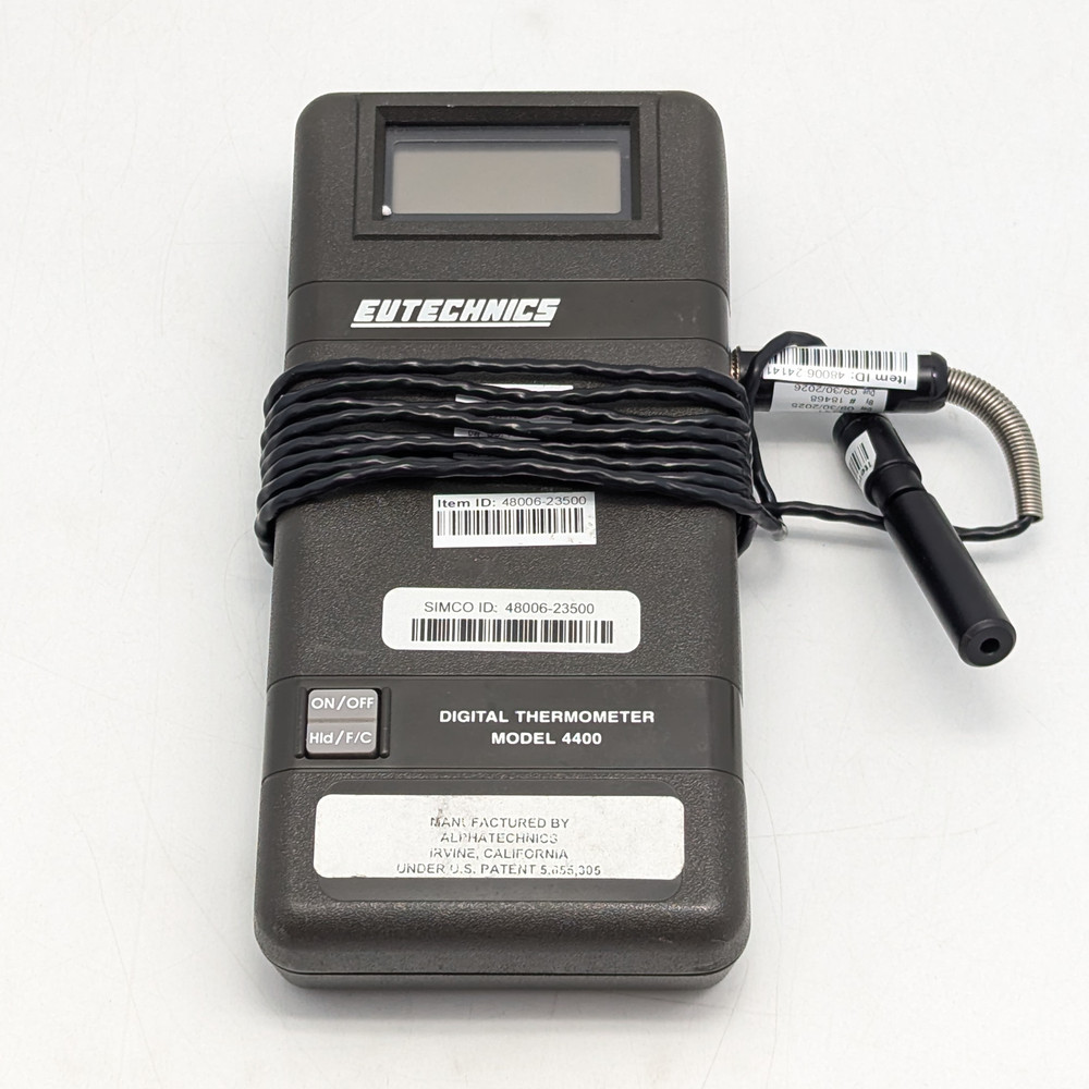 Eutechnics 4400 Digital Thermometer | Gray