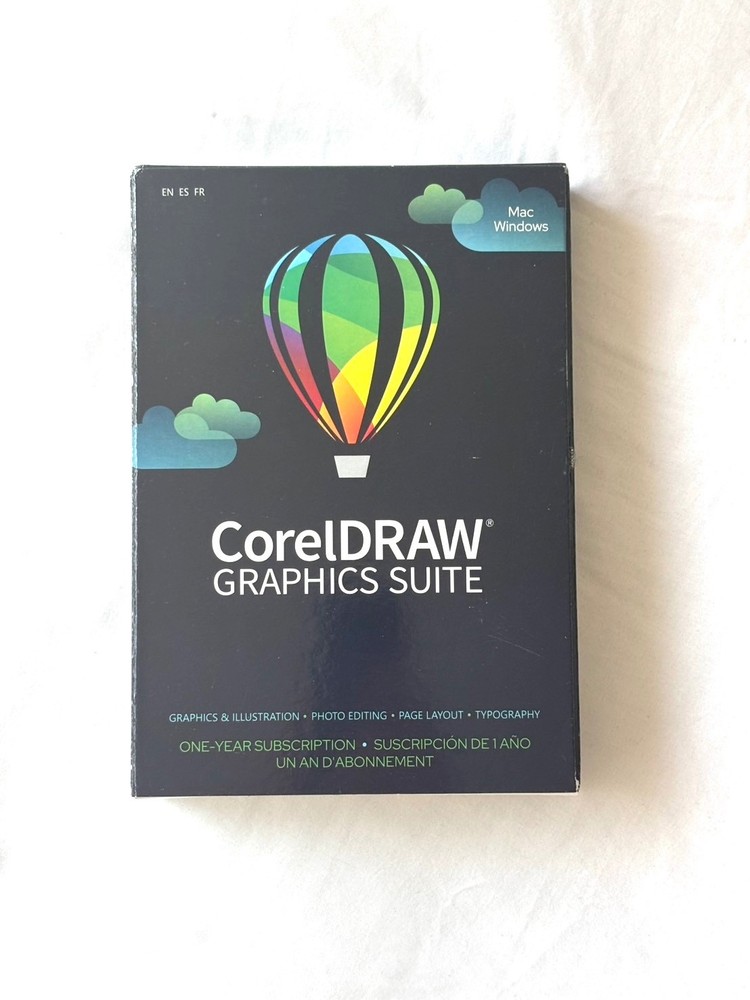 CorelDRAW Graphics Suite, Sealed Box