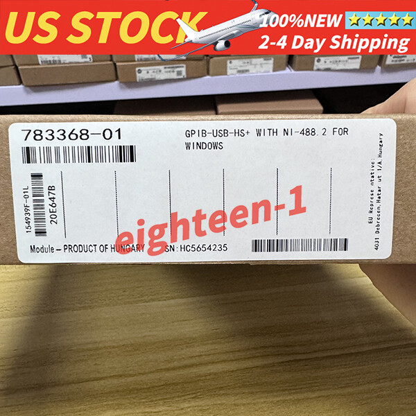 National Instruments GPIB-USB-HS+ IEEE 488 Controller Analyzer Brand New