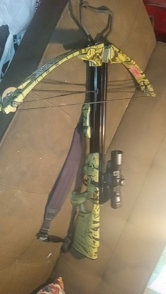 VIPER RATTLER 165LB CROSSBOW W/ SCOPE