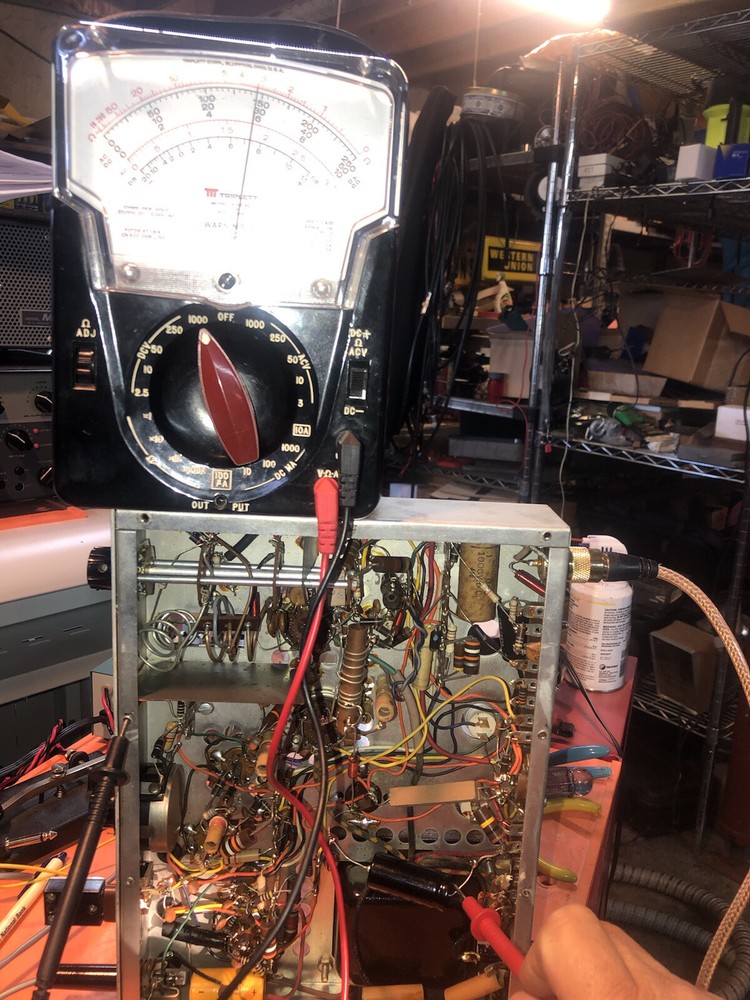 Ameco TX-62 Ham Radio Transmitter Used Not Working Very Clean For Age