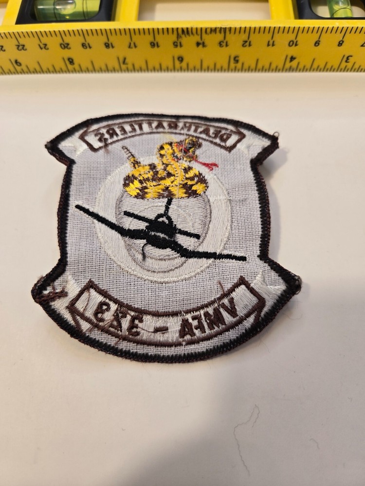 Fighter Attack Squadron 323 Death Rattlers USMC Marine Corps patch