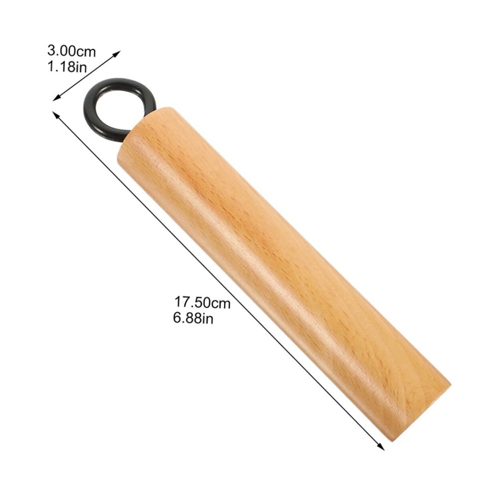Wok Handle - Universal Wooden Cookware Handle - Beech & Iron