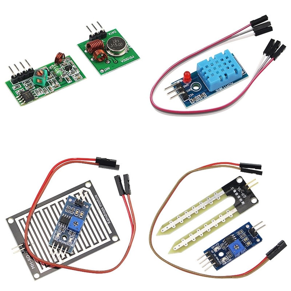 16 Kinds HC-SR04 Ultrasonic Sensor Module For Raspberry Pi 3/Pi 2 Model B