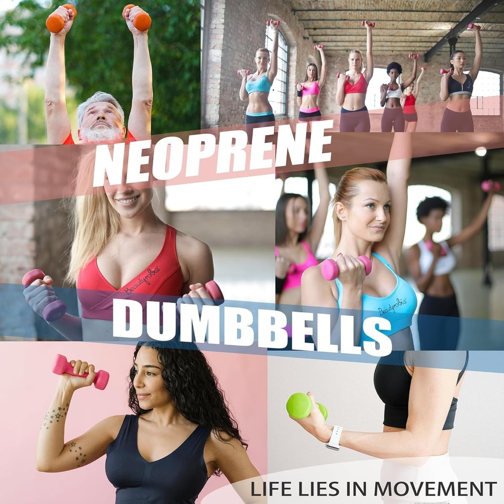Versatile 2lb Hand Weights for Strength Training & Weight Loss – For Everyone