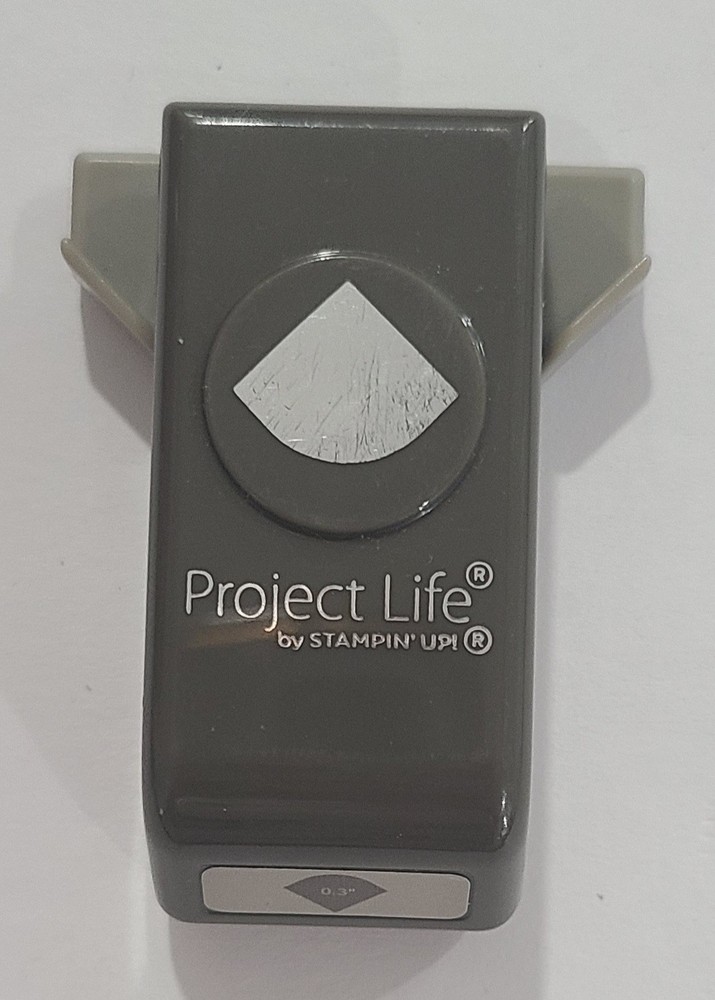 Stampin' Up! Corner Round Punch Project Life Flat Locking