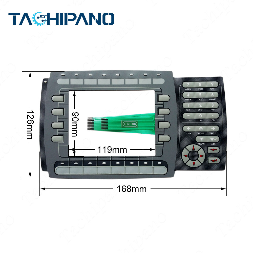 Membrane switch keypad for Beijer E1060 Mitsubishi E1060