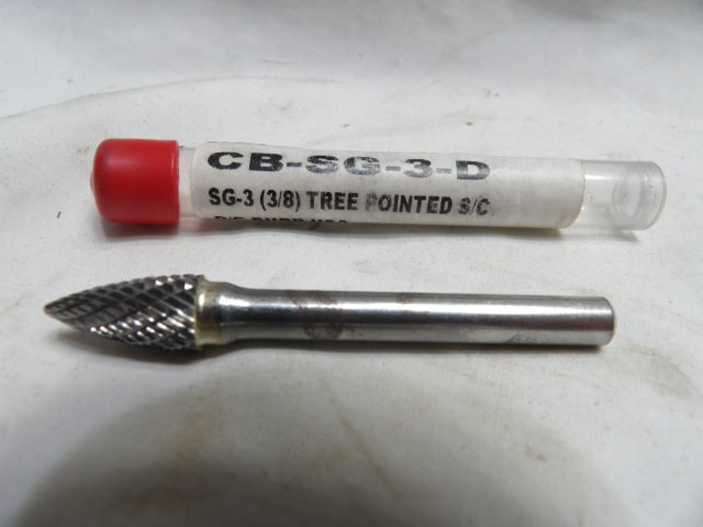 USA made SG-3 Tree-Pointed Carbide Burr