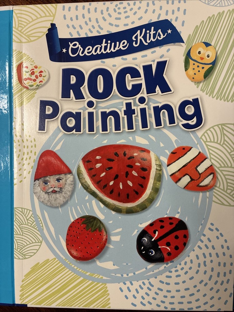 Creative Kits: Creative Kits: Rock Painting With Book