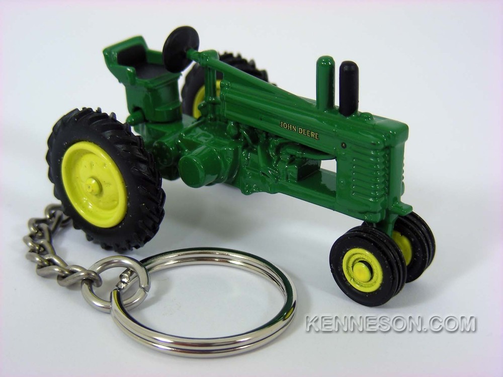 John Deere Model A Tractor Keychain