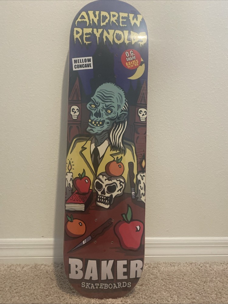 Baker Skateboard Deck Reynolds 8.25