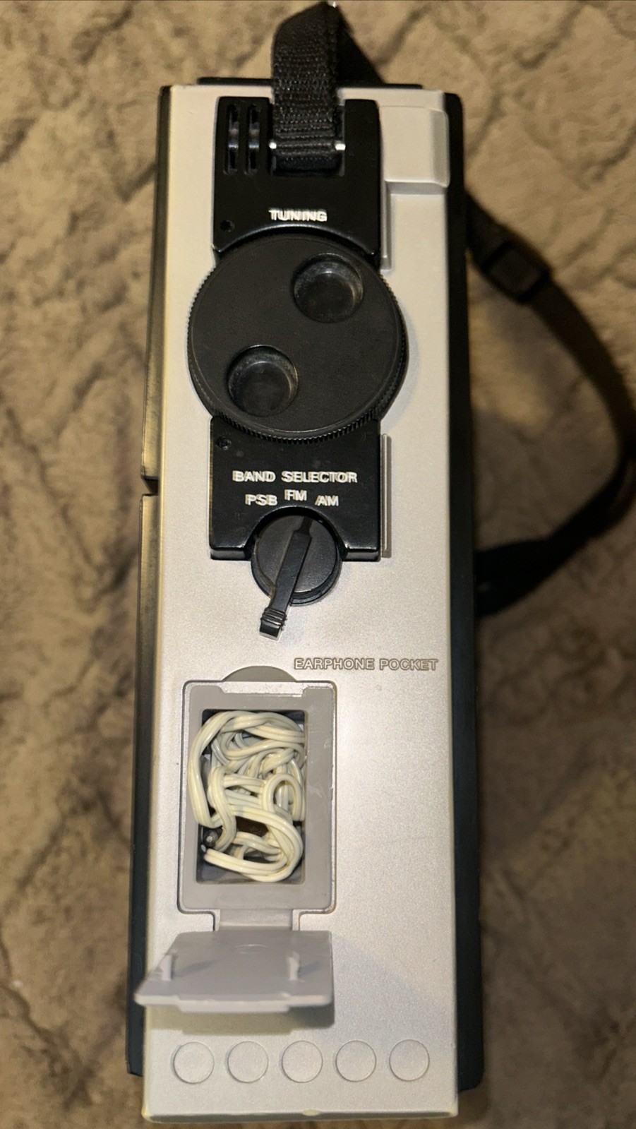 Sony ICF-5500w Three Band Receiver Partially Works For Parts