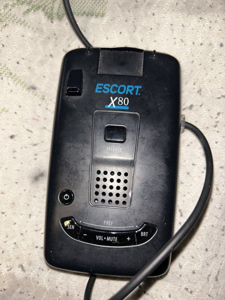 Escort X80 Laser Radar Detector - Black