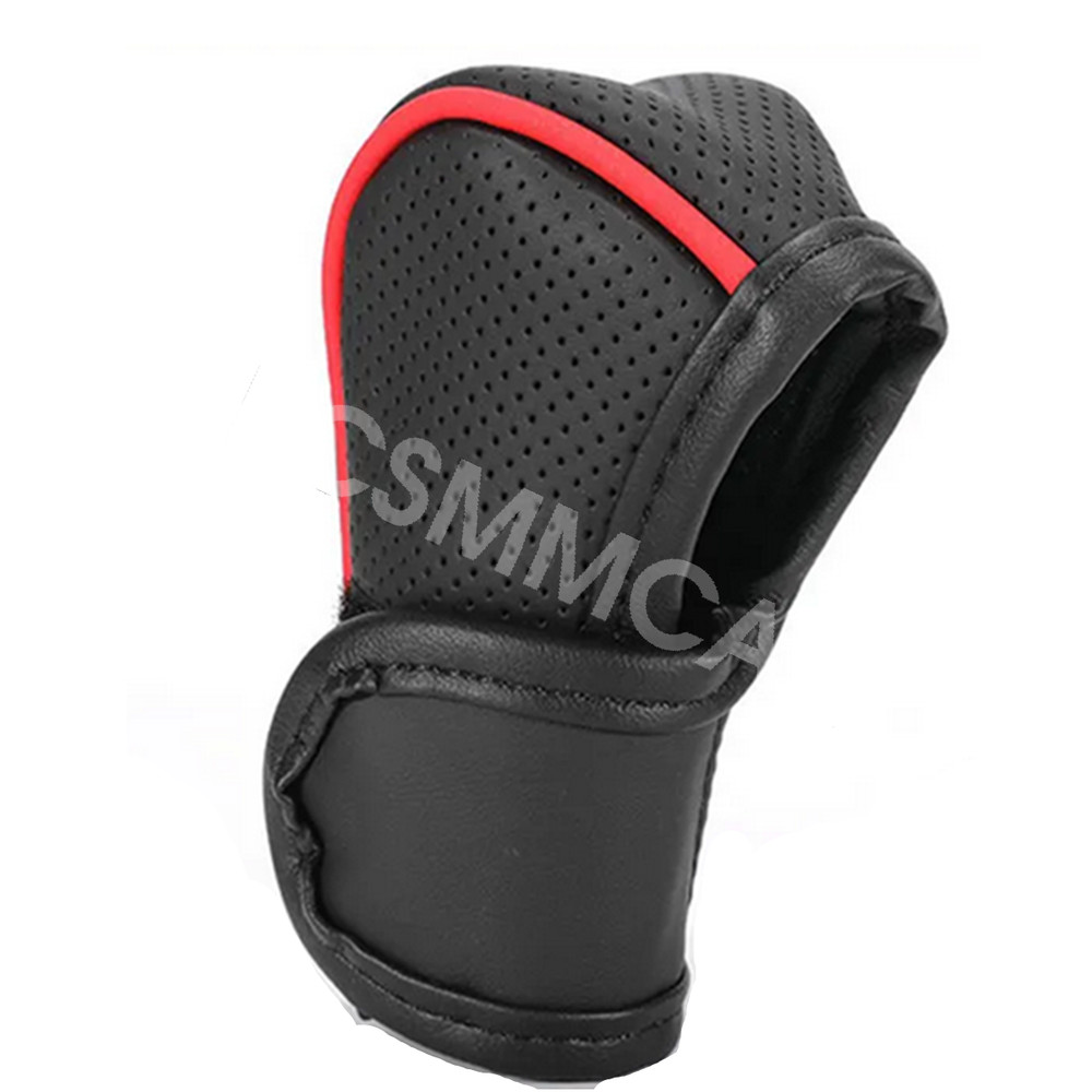 Car Shift Knob Covers Gear Shift Leather Gear Sleeve Protector Auto Accessories
