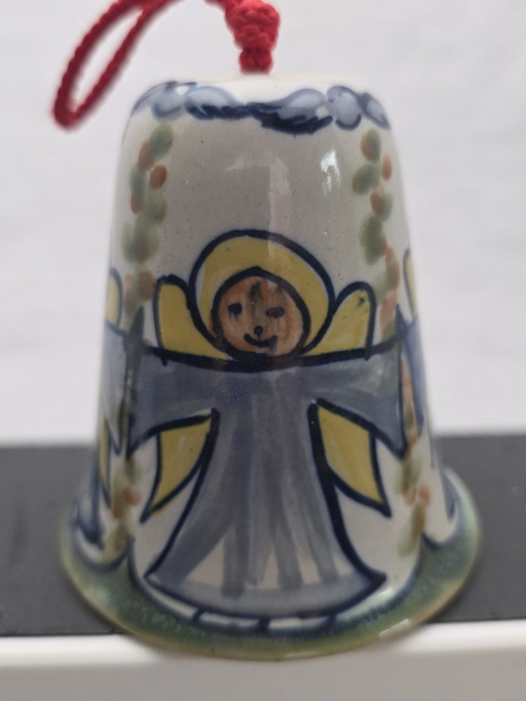 Pottery Angel Bell