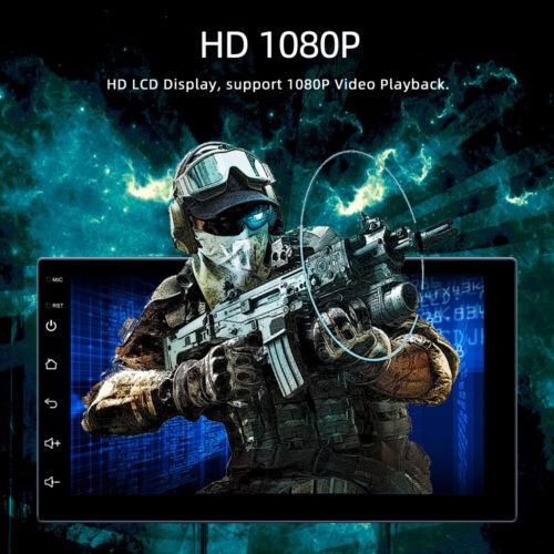 Android 16 Carplay GPS Navi WiFi 10.1" Double 2Din Touch Screen Car Stereo Radio