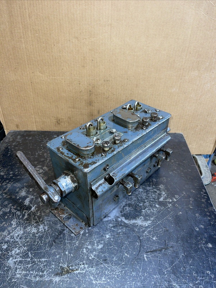 Madison Kipp Model 50 Sight 4 Feed Ratchet Oiler Lubricator Machine Engine