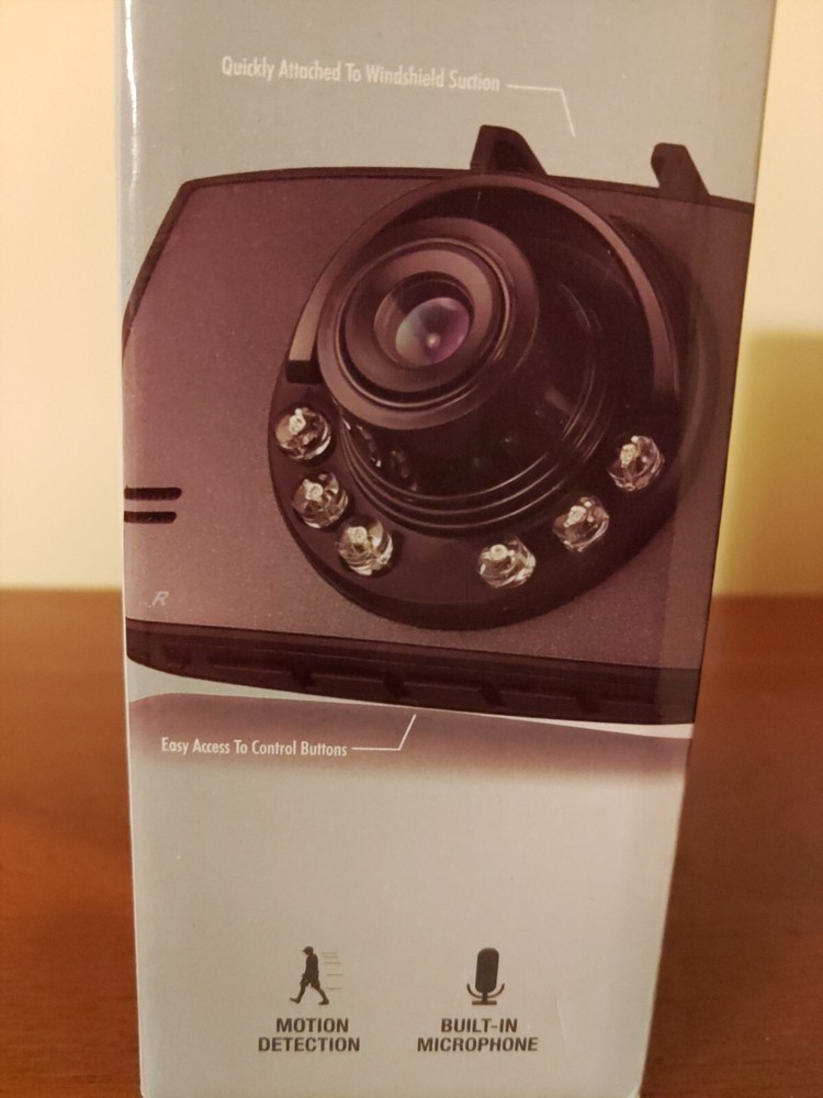 Dash Cam HD Rydz Automatic Ignition High Definition DVR 2.2” LCD, Time/Date Pic