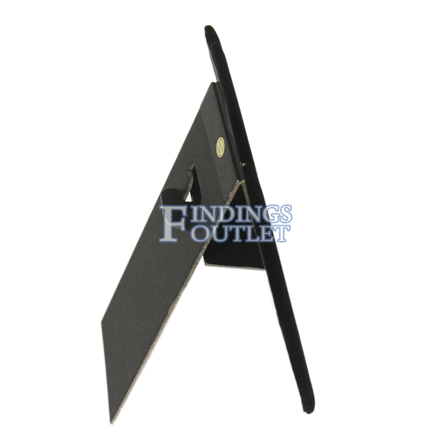 Black Velvet Necklace Chain Jewelry Display Holder Padded Neckform Easel Stand