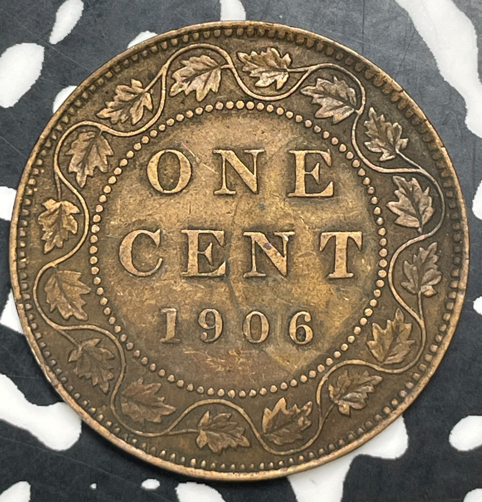 1906 Canada Large Cent Lot#C0295 Nice!