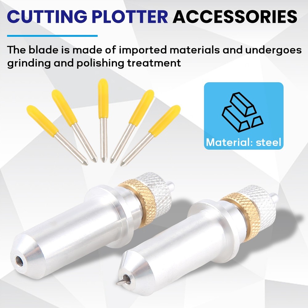 17Pcs/Set 30/45/60 Degree For Cutting Plotter Vinyl Cutter9111