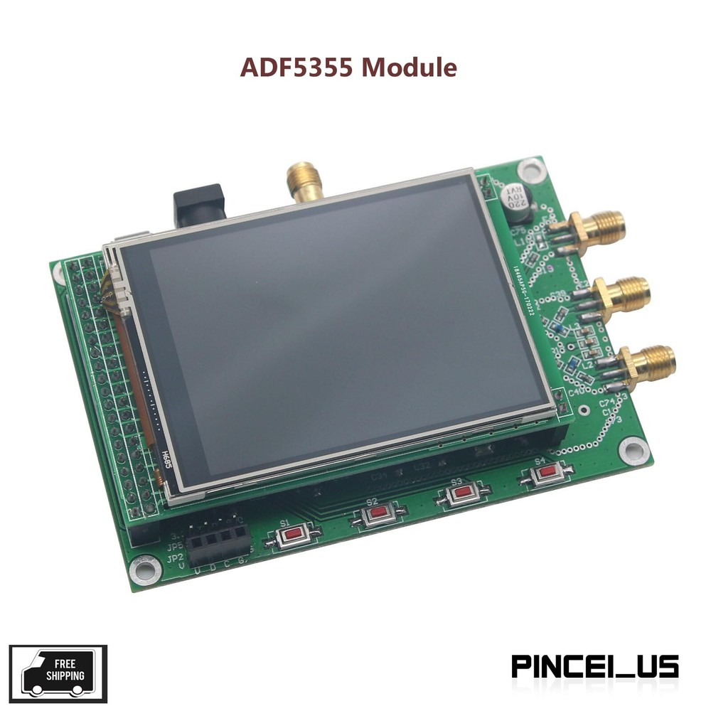 ADF5355 Colour Touch Screen Module VCO Microwave Frequency Synthesizer PLL pc66