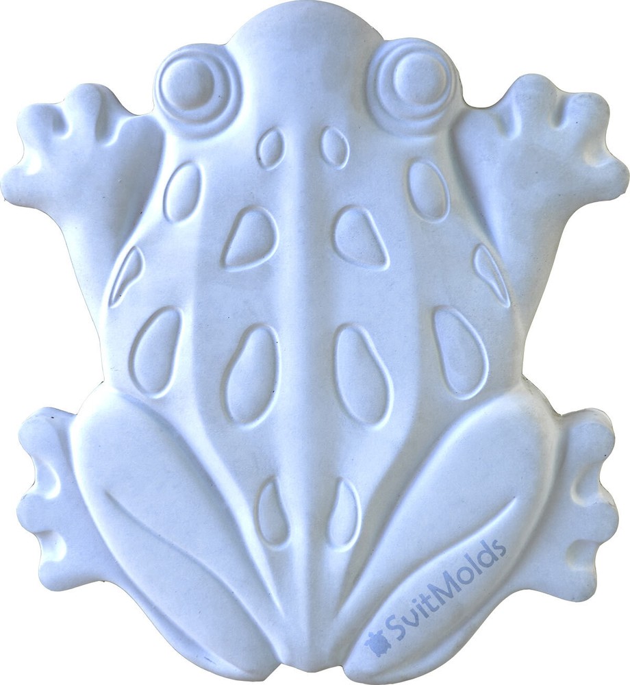 Concrete Mold DIY Frog Stepping Stone ABC Plastic Toad Decor Path Walkway