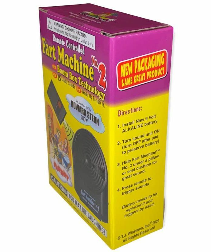 Fart Machine # 2 with remote + 1 ITCHING POWDER ~ COMBO!