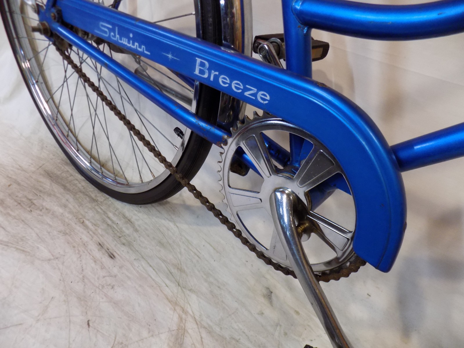 1971 SCHWINN BREEZE VINTAGE ROAD CRUISER BICYCLE COLLEGIATE RACER HOLLYWOOD