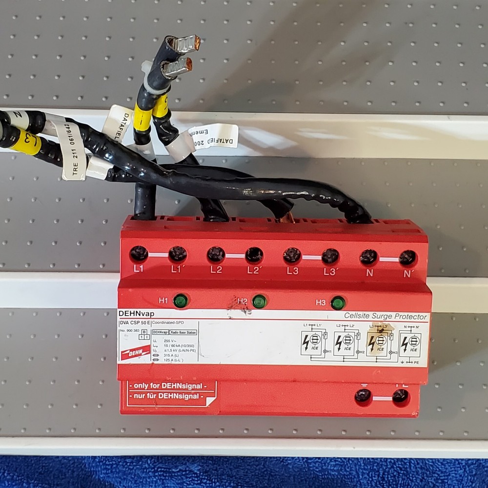 DEHN Cellsite Surge Protector DEHNvap DVA CSP 50 E Coordinated SPD Used