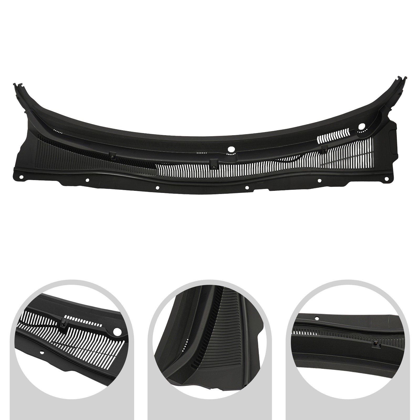 Front Windshield Wiper Cowl Cover Panel Grille Replace For 2013-2019 Ford Taurus