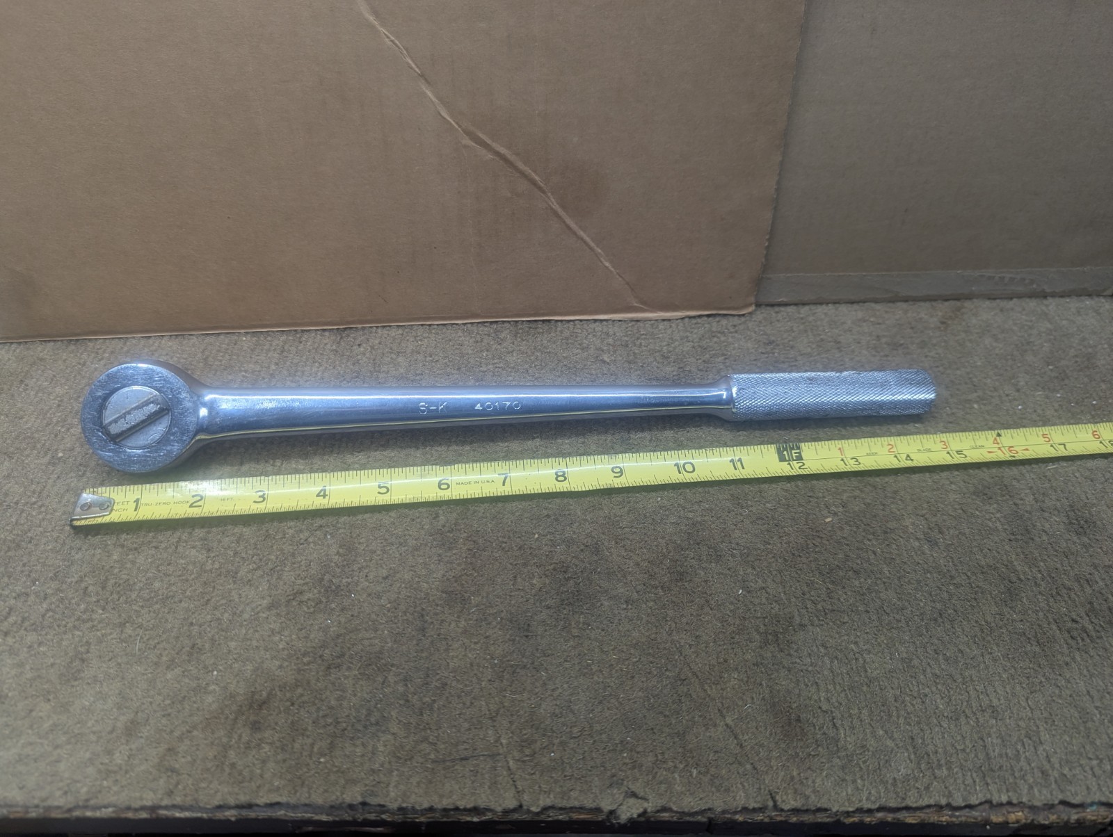 Vintage S-K 1/2-In Drive Ratchet  40170