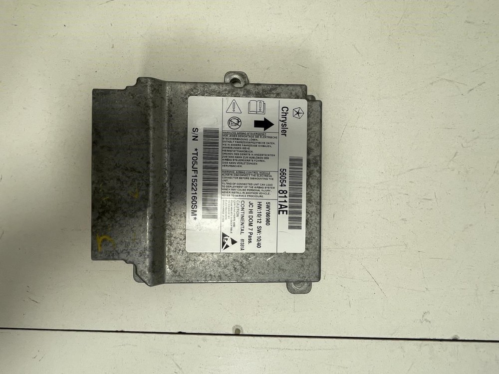2012 DODGE JOURNEY BAG CONTROL MODULE OEM+